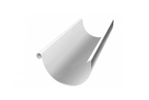 Желоб полукруглый Optima Grand Line 125 мм 3 м RAL 9003 Сигнальный белый купить в краснодаре