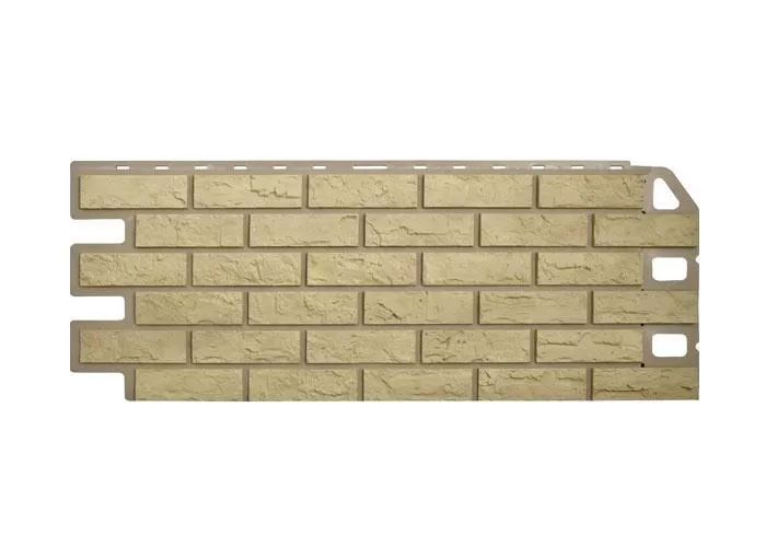 Фасадные панели Альта-Профиль Кирпич. Желтый купить в краснодаре