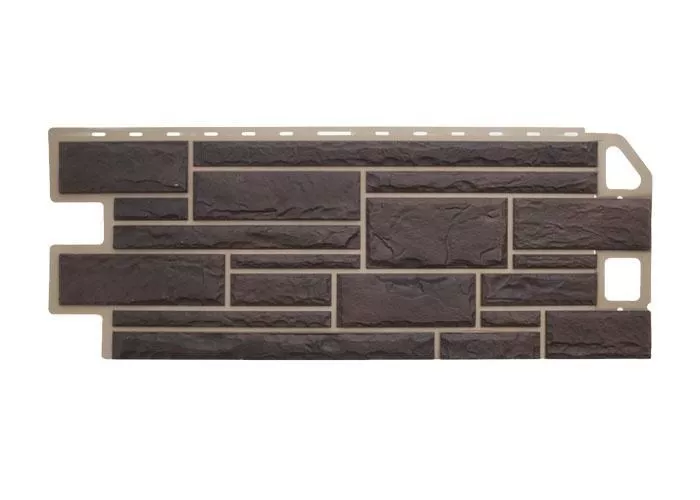 Фасадные панели Альта-Профиль Камень. Жженый купить в краснодаре