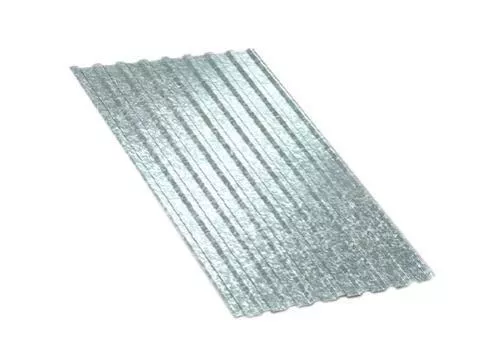 Профнастил МП20 B Цинк 0,75 мм купить в краснодаре