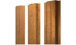 Штакетник Grand Line П -образный В 0,45 Print Elite Golden Wood Золотой Дуб. Цена: 155 руб. Артикул: Pobraz_37