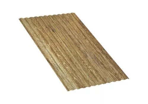 Профнастил МП10 B ECOSTEEL текстурированный двусторонний 0,5 мм Золотой дуб купить в краснодаре