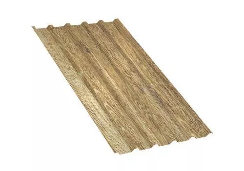 Профнастил МП35 B ECOSTEEL текстурированный 0,5 мм Золотой дуб купить в краснодаре