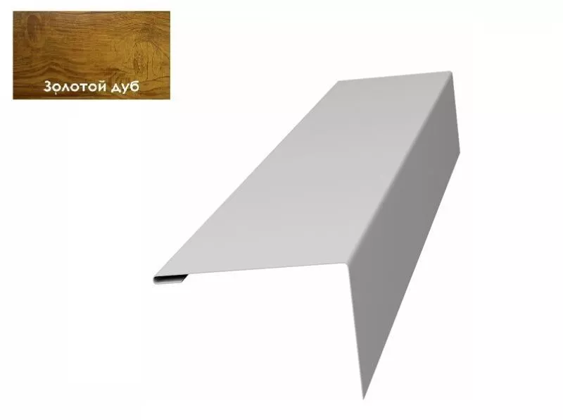 Нащельник для калиток и ворот 25х35 жалюзи Milan Tokyo 0,45 Print-double Elite Golden wood L1,68 GL купить в краснодаре