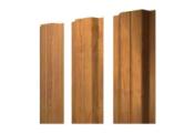 Штакетник Grand Line П -образный В 0,45 Print Elite Golden Wood Золотой Дуб – Купить оптом и в розницу