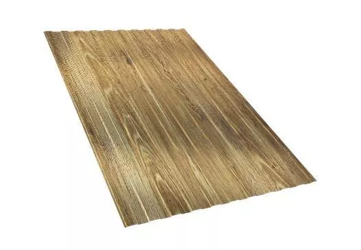 Профнастил С8 A ECOSTEEL текстурированный 0,5 мм Golden Wood Золотой Дуб купить в краснодаре