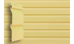 Виниловый сайдинг 3,66 двухслойный Grand Line D4 Классика Золотой песок. Цена: 339 руб. Артикул: GrandLine41