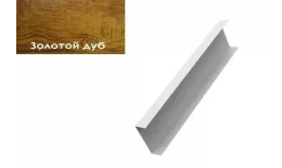 Декоративная накладка на столб жалюзи Milan,Tokyo 0,45 Print Premium Golden Wood GL. Артикул: 27161