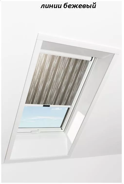 Штора рулонная ROTO дневного света ZRS R M, 74х140, Designo&Classic. Для мансардных окон купить в краснодаре