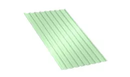 Профнастил МП20 R NormanMP 0,5 мм RAL 6019 Бело-зеленый купить в краснодаре