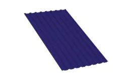 Профнастил МП20 R Полиэстер 0,45 мм RAL 5002 Ультрамариново-синий купить в краснодаре