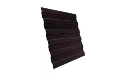 Профнастил Grand Line С8 A GreenCoat Pural Matt 0,5 мм RAL 8017 Шоколад купить в краснодаре