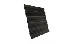 Профнастил Grand Line С8 A Satin Matt 0,5 мм RAL 8019 Темно-коричневый купить в краснодаре