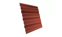 Профнастил Grand Line С10 A Satin Matt 0,5 мм RAL 8004 Терракота купить в краснодаре
