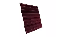 Профнастил Grand Line С10 A Velur 0,5 мм RAL 3005 Красное вино купить в краснодаре