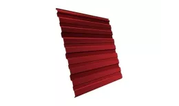 Профнастил Grand Line С10 A Полиэстер 0,45 мм RAL 3003 Рубиново-красный купить в краснодаре