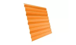 Профнастил Grand Line С10 A Полиэстер 0,45 мм RAL 2004 Оранжевый купить в краснодаре