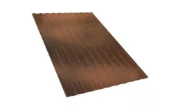 Профнастил С8 B CLOUDY 0,5 мм Anticato Терракотовый купить в краснодаре