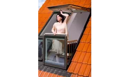 Окно-балкон FAKRO FGH-V P2 Galeria 94*255 см. купить в краснодаре