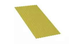 Профнастил МП18 A Полиэстер 0,45 мм RAL 1018 Цинково-желтый купить в краснодаре