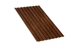 Профнастил МП20 A ECOSTEEL Matt 0,5 мм Мореный дуб купить в краснодаре