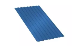 Профнастил МП20 A Полиэстер 0,7 мм RAL 5015 Небесно-синий купить в краснодаре