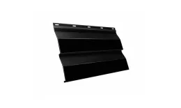 Металлический сайдинг Grand Line Корабельная доска Quarzit Lite 0,5 мм RAL 9005 Черный купить в краснодаре