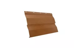 Металлический сайдинг Grand Line Корабельная доска XL Quarzit 0,5 мм Cuprum steel Медь купить в краснодаре