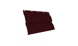 Металлический сайдинг Grand Line Корабельная доска XL Drap 0,45 мм RAL 3005 Красное вино купить в краснодаре