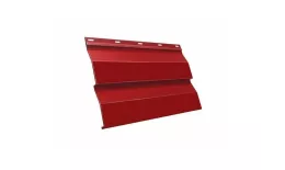 Металлический сайдинг Grand Line Корабельная доска XL PE 0,45 мм RAL 3003 Красный рубин купить в краснодаре