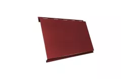 Металлический сайдинг Grand Line Вертикаль Классик GreenCoat Pural RAL 3009 Оксидно-красный купить в краснодаре