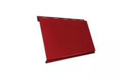 Металлический сайдинг Grand Line Вертикаль Классик Satin 0,5 мм RAL 3011 Коричнево-красный купить в краснодаре