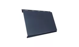 Металлический сайдинг Grand Line Вертикаль Классик Drap 0,45 мм RAL 7024 Мокрый асфальт купить в краснодаре