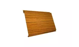 Металлический сайдинг Grand Line Вертикаль Line Print Elite Золотой дуб Эко купить в краснодаре