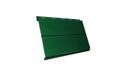 Металлический сайдинг Grand Line Вертикаль Line PE 0,45 мм RAL 6005 Зеленый мох купить в краснодаре