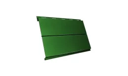 Металлический сайдинг Grand Line Вертикаль Line PE 0,45 мм RAL 6002 Лиственно-зеленый купить в краснодаре