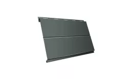 Металлический сайдинг Grand Line Вертикаль Line PE 0,45 мм RAL 7005 Мышино-серый купить в краснодаре