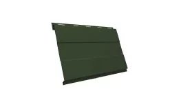 Металлический сайдинг Grand Line Вертикаль Проф GreenCoat Pural Matt RAL 6020 Хромовая зелень купить в краснодаре