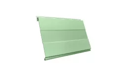 Металлический сайдинг Grand Line Вертикаль Проф PE 0,45 мм RAL 6019 Бело-зеленый купить в краснодаре