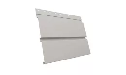 Металлический сайдинг Grand Line Квадро Брус GreenCoat Pural Matt RR 21 Светло-серый купить в краснодаре