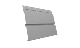 Металлический сайдинг Grand Line Квадро Брус Satin 0,5 мм RAL 7004 Сигнальный серый купить в краснодаре