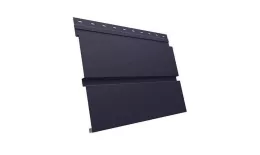 Металлический сайдинг Grand Line Квадро Брус Rooftop Matte Стальной бархат 0,5 мм RAL 7024 Мокрый асфальт купить в краснодаре