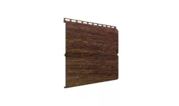 Металлический сайдинг Grand Line ЭкоБрус Print-double Elite 0,45 мм Античный дуб купить в краснодаре