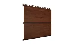 Металлический сайдинг Grand Line ЭкоБрус Print Elite 0,45 мм Рябина купить в краснодаре