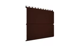 Металлический сайдинг Grand Line ЭкоБрус Гофр GreenCoat Pural Matt RAL 3009 Оксидно-красный купить в краснодаре