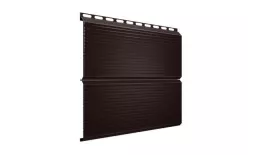 Металлический сайдинг Grand Line ЭкоБрус Гофр GreenCoat Pural Matt RAL 8017 купить в краснодаре