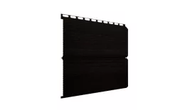 Металлический сайдинг Grand Line ЭкоБрус Гофр Print Elite 0,45 мм Кофейное дерево купить в краснодаре