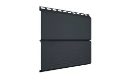 Металлический сайдинг Grand Line ЭкоБрус Гофр Satin 0,5 мм RAL 7016 Антрацитово-серый купить в краснодаре