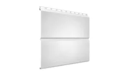 Металлический сайдинг Grand Line ЭкоБрус Гофр Satin 0,5 мм RAL 9003 Сигнальный белый купить в краснодаре