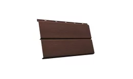 Металлический сайдинг Grand Line ЭкоБрус 3D Quarzit Pro Matt 0,5 мм RAL 8017 Шоколад купить в краснодаре